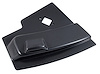 444420 Radio Side Panel, 1965-1966 Chevy Corvette, Black, Left/Driver W/Power Antenna - image 1