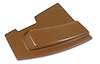 444554 Radio Side Panel, 1963-1963 Chevy Corvette, Saddle Left/Driver - image 1