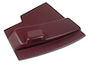 444637 Radio Side Panel, 1965-1965 Chevy Corvette, Maroon Left/Driver W/out Power Antenna - image 1