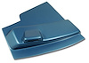 444640 Radio Side Panel, 1965-1966 Chevy Corvette, Bright Blue Left/Driver W/out Power Antenna - image 1