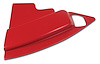 444835 Radio Side Panel, 1963-1964 Chevy Corvette, Red Right/Passenger - image 1