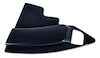 444842 Radio Side Panel, 1963-1964 Chevy Corvette, Dark Blue Right/Passenger - image 1