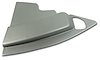 444861 Radio Side Panel, 1965-1966 Chevy Corvette, Silver Right/Passenger - image 1