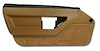 445078 Door Panel, 1988-1989 Chevy Corvette, Saddle Deluxe Coupe Left/Driver - image 1