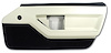 445177 Door Panel, 1988-1988 Chevy Corvette, Anniversary Deluxe Coupe Right/Passenger - image 1