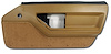 445178 Door Panel, 1988-1989 Chevy Corvette, Saddle Deluxe Coupe Right/Passenger - image 1