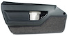 445222 Door Panel, 1986-1987 Chevy Corvette, Graphite Deluxe Convertible Left/Driver - image 1