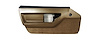 445271 Door Panel, 1986-1987 Chevy Corvette, Bronze Deluxe Convertible Left/Driver - image 1