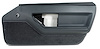 445322 Door Panel, 1986-1987 Chevy Corvette, Graphite Deluxe Convertible Right/Passenger - image 1