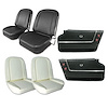 445420KCV Convertible Interior Package, 1963-1963 Chevy Corvette, OE Vinyl Covers, Foam, Deluxe Door Panels, Black - image 1