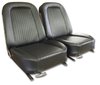 445520 Vinyl Seat Covers, 1964-1964 Chevy Corvette, Black - image 2