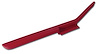 445775 Armrest, 1986-1989 Chevy Corvette, Red Right/Passenger - image 1