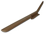 445778 Armrest, 1988-1989 Chevy Corvette, Saddle Right/Passenger - image 1