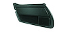 445914 Leather Door Panel, 1979-1979 Chevy Corvette, Green Left/Driver - image 1