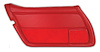 445925 Leather Door Panel, 1981-1981 Chevy Corvette, Red Left/Driver - image 1