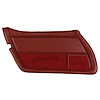 445926 Leather Door Panel, 1982-1982 Chevy Corvette, Red Left/Driver - image 1