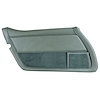 445959 Leather Door Panel, 1982-1982 Chevy Corvette, Silvergreen Left/Driver - image 1