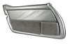 445962 Leather Door Panel, 1978-1978 Chevy Corvette, Silver Pace Left/Driver - image 1