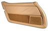 4459A3 Leather Door Panel, 1978-1980 Chevy Corvette, Doeskin Left/Driver, Doeskin W/Dark Doeskin Carpet, Leather - image 1