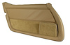 4459A4 Leather Door Panel, 1981-1982 Chevy Corvette, Camel Left/Driver, Camel W/Light Camel Carpet, Leather - image 1