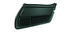 446014 Leather Door Panel, 1979-1979 Chevy Corvette, Green Right/Passenger - image 1