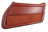 446033 Leather Door Panel, 1978-1978 Chevy Corvette, Saffron Right/Passenger - image 1