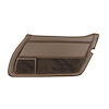 446055 Leather Door Panel, 1978-1978 Chevy Corvette, Dark Brown Right/Passenger - image 1