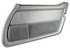 446064 Leather Door Panel, 1981-1981 Chevy Corvette, Silver Right/Passenger - image 1