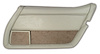 446073 Leather Door Panel, 1978-1978 Chevy Corvette, Oyster Right/Passenger - image 1