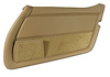 4460A4 Leather Door Panel, 1981-1982 Chevy Corvette, Camel Right/Passenger, Camel W/Light Camel Carpet, Leather - image 1