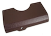 446136 Steering Column Lower Cover, 1980-1980 Chevy Corvette, Claret - image 1