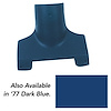 446245 Steering Column Lower Cover, 1977-1977 Chevy Corvette, Dark Blue - image 1