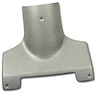 446261 Steering Column Lower Cover, 1974-1975 Chevy Corvette, Silver - image 1