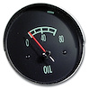 44634 Oil Gauge 80#, 1965-1967 Chevy Corvette - image 1