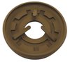 446453 Window Crank Spacer, 1970-1972 Chevy Corvette, Dark Saddle - image 2