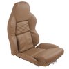 447182 Mounted Leather-Like Vinyl Seat Covers, 1994-1996 Chevy Corvette, Beige Standard - image 2