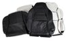 447220 Leather Seat Covers, 1994-1996 Chevy Corvette, Black, Standard - image 2