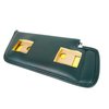 448014 Sunvisor, 1979-1979 Chevy Corvette, Green Right/Passenger W/Mirror Option - image 3