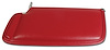 448024 Sunvisor, 1979-1981 Chevy Corvette, Red Right/Passenger W/Mirror Option - image 1