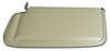 448066 Sunvisor, 1979-1980 Chevy Corvette, Oyster Right/Passenger W/Mirror Option - image 1