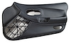 448390 Door Panel, 1997-2004 Chevy Corvette, Black, Right/Passenger - image 1