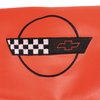 448585E OE Style Embroidered Standard Leather Seat Covers, 1993-1993 Chevy Corvette, Torch Red - image 3