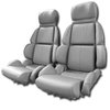 448684 Mounted Leather Seat Covers, 1993-1993 Chevy Corvette, Gray Standard - image 3