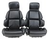 448920 Mounted Leather-Like Vinyl Seat Covers, 1993-1993 Chevy Corvette, Black, Standard - image 2