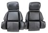 448920 Mounted Leather-Like Vinyl Seat Covers, 1993-1993 Chevy Corvette, Black, Standard - image 4