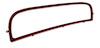 449134 Coupe Rear Window Frame, 1976-1976 Chevy Corvette, Firethorn - image 1