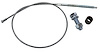 44954 Front Park Brake Cable Kit, 1967-1982 Chevy Corvette - image 1