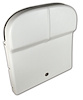 449665 Seat Back, 1965-1966 Chevy Corvette, Deluxe White - image 1