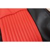 4618Z6 Leather Z06 Seat Covers W/Vinyl Trim, 2001-2004 Chevy Corvette, Black/Red Z06 - image 3