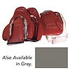 462088 Vinyl Sport Seat Covers, 1997-2004 Chevy Corvette, Gray - image 1